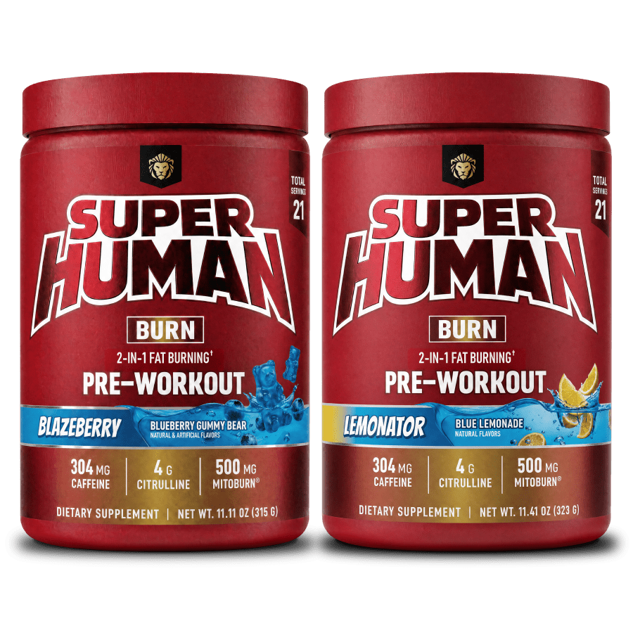 SUPERHUMAN® BURN - 2 in 1 Fat Burning Pre-Workout† ... - 33 Alphalion