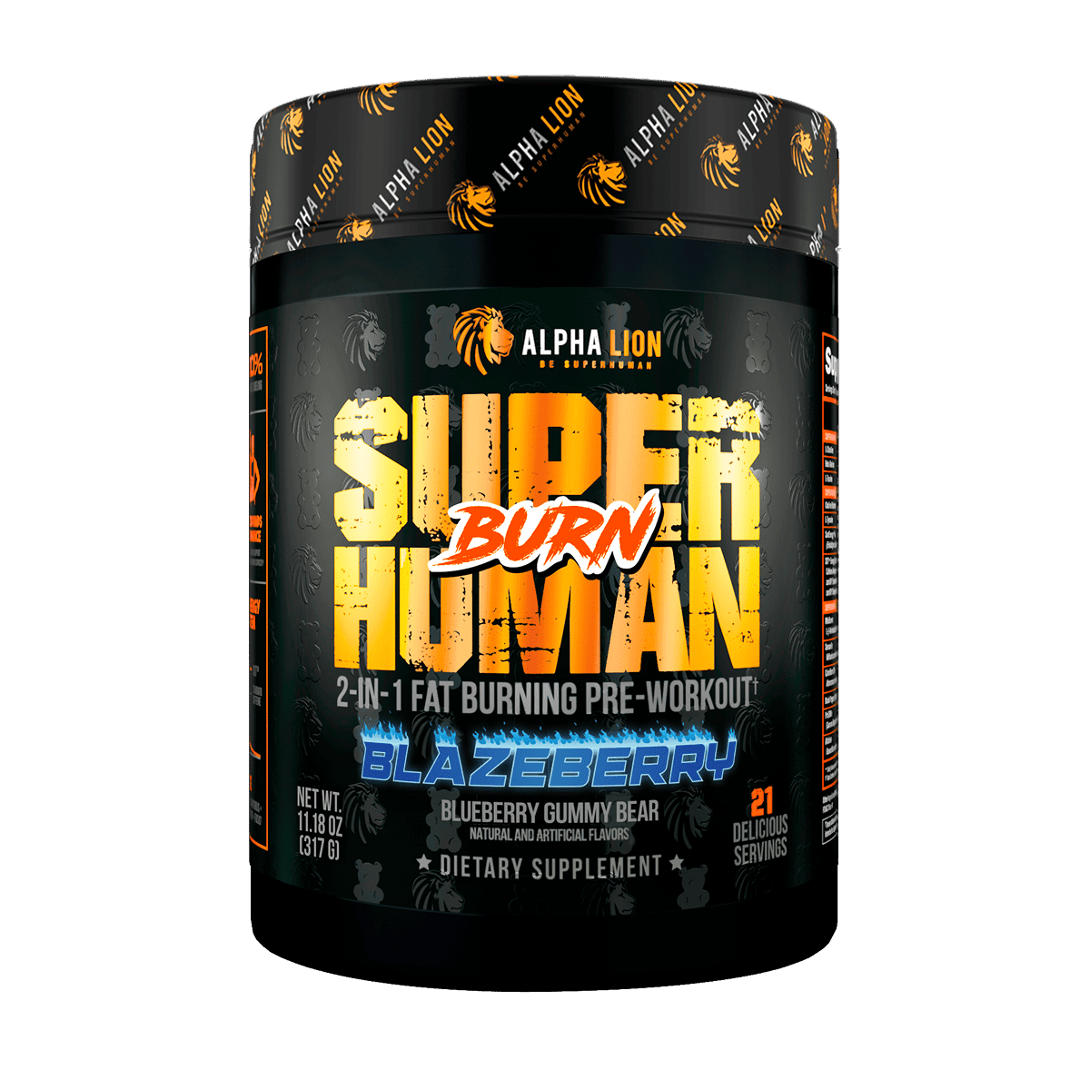 SUPERHUMAN® BURN - 2 in 1 Fat Burning Pre-Workout†