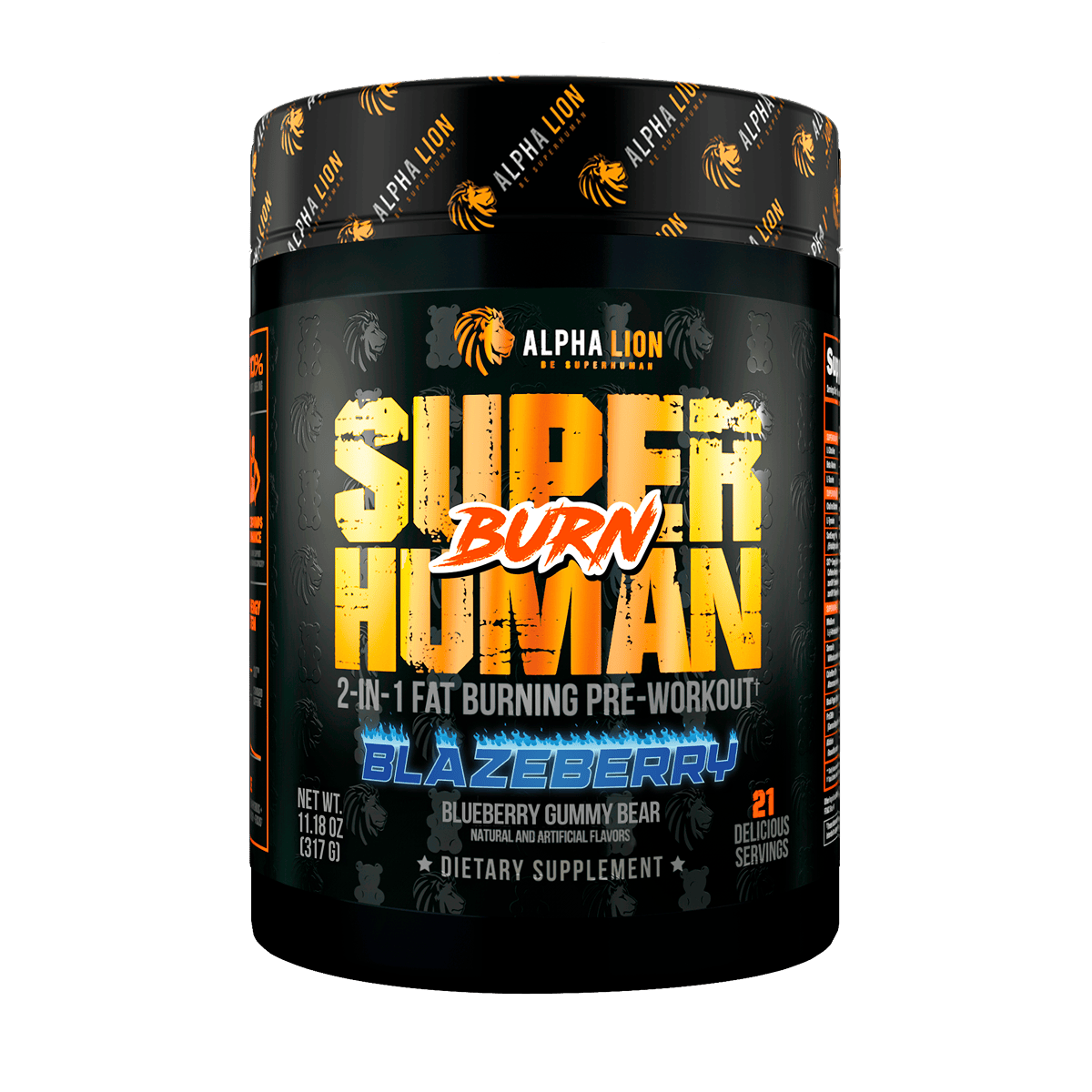 SUPERHUMAN® BURN - 2 in 1 Fat Burning Pre-Workout†