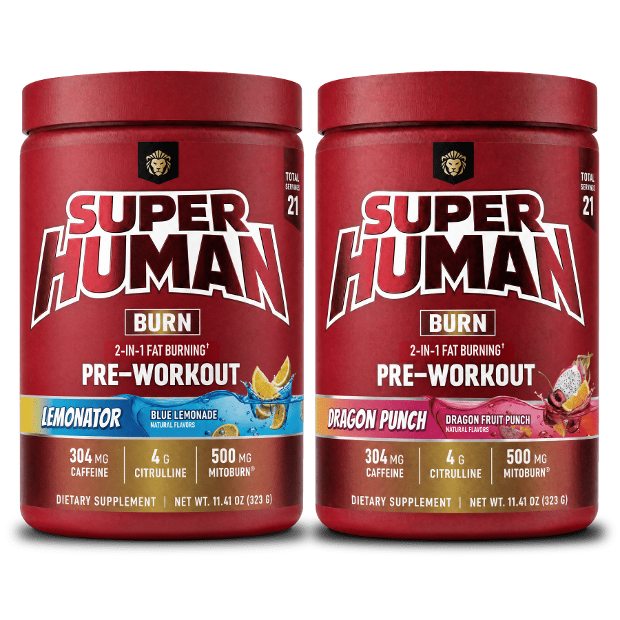 SUPERHUMAN® BURN - 2 in 1 Fat Burning Pre-Workout† ... - 36 Alphalion