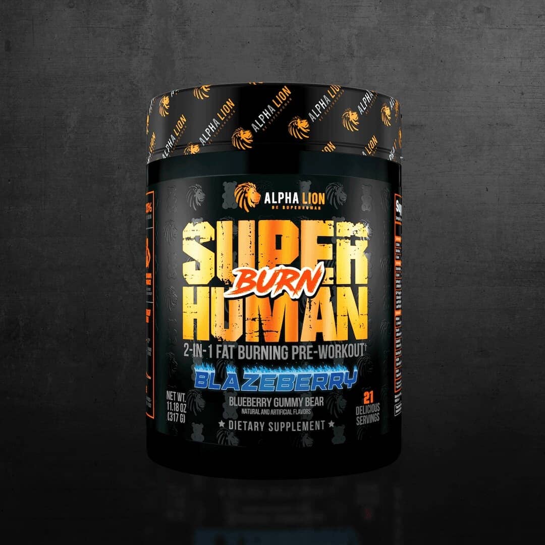 SUPERHUMAN® BURN - 2 in 1 Fat Burning Pre-Workout† - 1 Alphalion