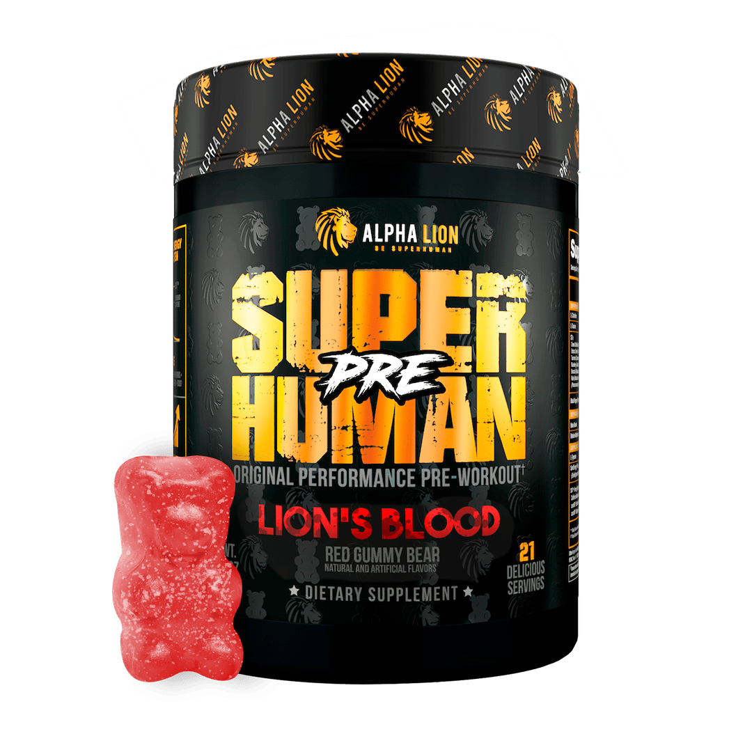 SUPERHUMAN® PRE-WORKOUT - Original Performance Pre-Workout† - 12 Alphalion