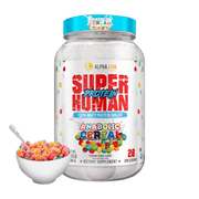 SUPERHUMAN PROTEIN - WHEY PROTEIN ISOLATE ANABOLIC CEREAL (Rainbow Cereal Flavor) - Alpha Lion