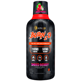 BURN2O - Liquid Fat Burner Shred Berry (Strawberry & Vanilla) - Alpha Lion