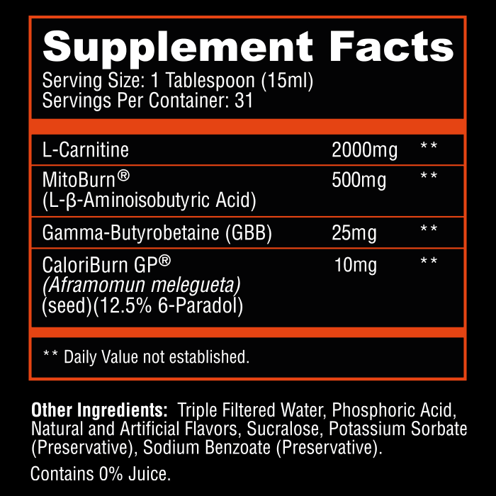 BURN2O - Liquid Fat Burner 2