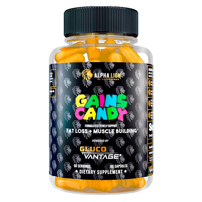 GAINS CANDY™ GLUCOVANTAGE®  - Insulin Mimicker For Fat Loss & Muscle Building - Alpha Lion