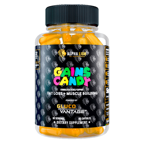 GAINS CANDY™ GLUCOVANTAGE®  - Insulin Mimicker For Fat Loss & Muscle Building