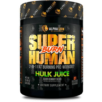 SUPERHUMAN® BURN - 2 in 1 Fat Burning Pre-Workout†}