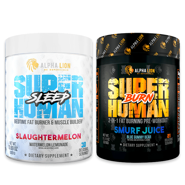 SUPERHUMAN FAT LOSS STACK - SuperHuman Burn + SuperHuman Sleep
