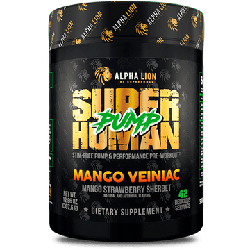 SUPERHUMAN PUMP - Stim Free Pre Workout}