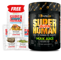 SUPERHUMAN® PRE-WORKOUT  (AND FREE PROTEIN!)  - Alpha Lion