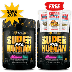 SUPERHUMAN® PRE-WORKOUT (SPECIAL OFFER) - Alpha Lion