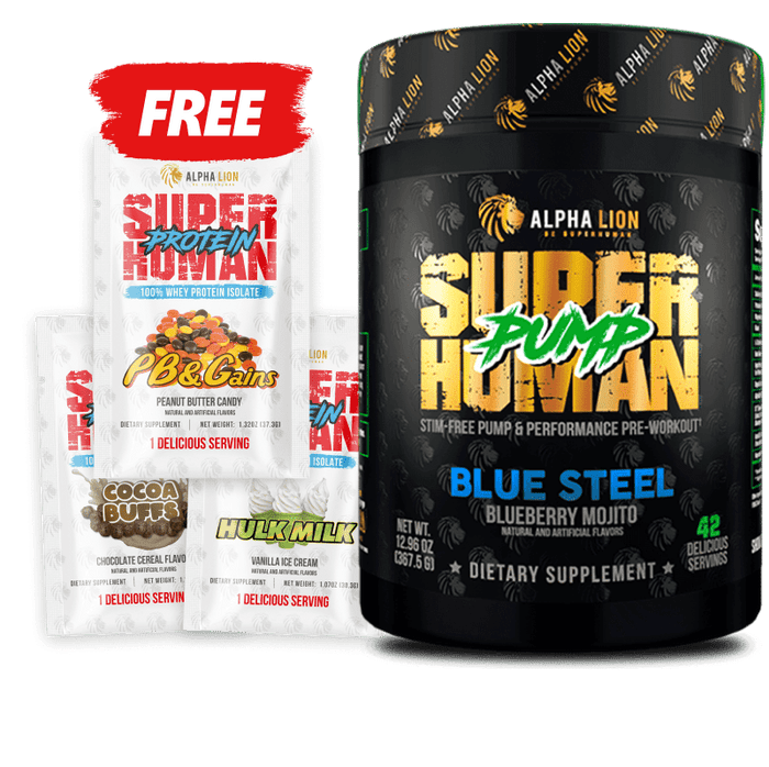 SUPERHUMAN® PRE-WORKOUT (SPECIAL OFFER)  - Alpha Lion