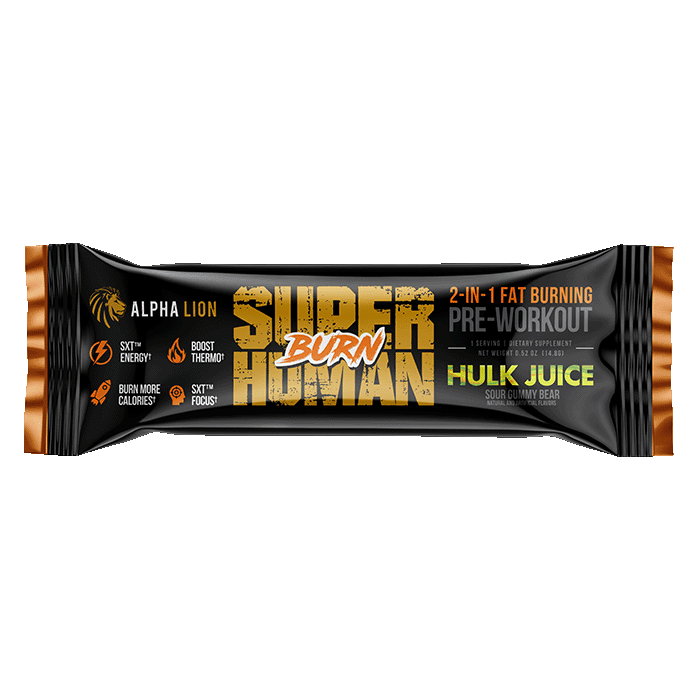 SUPERHUMAN® BURN SAMPLE - 2 in 1 Fat Burning Pre-Workout† 1