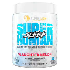 SUPERHUMAN SLEEP - PM Sleep Aid and Fat Burner.† Slaughtermelon (Watermelon Lemonade) - Alpha Lion