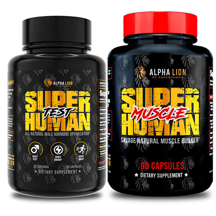 The Alpha Stack - (SuperHuman Muscle & SuperHuman Test)