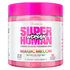 SUPERHUMAN® WOMAN - Hormone Balancing Performance Drink MAGIC MELON (Watermelon Lemon Twist) - Alpha Lion