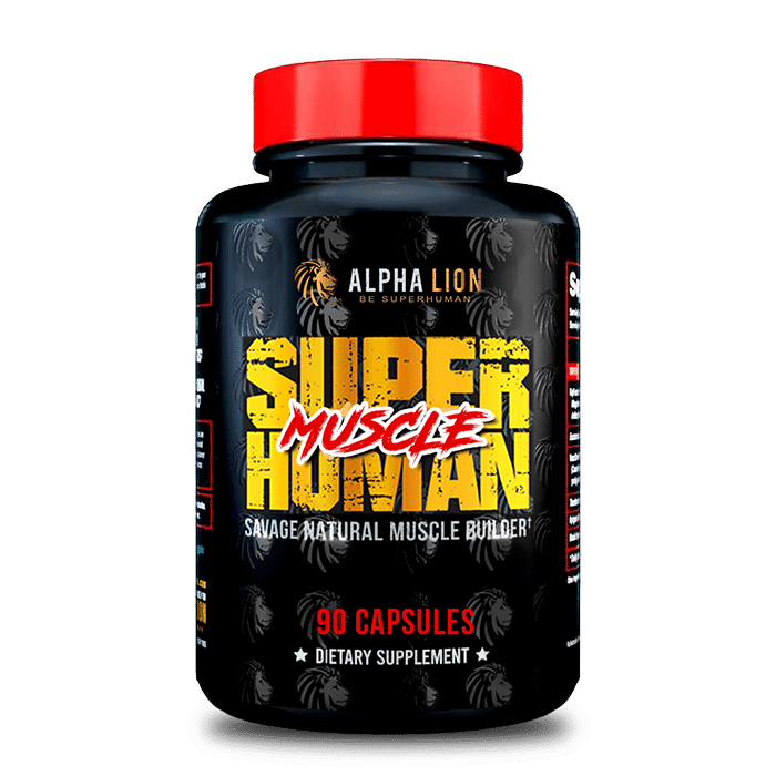 SUPERHUMAN MUSCLE - Natural Muscle Builder - Alpha Lion